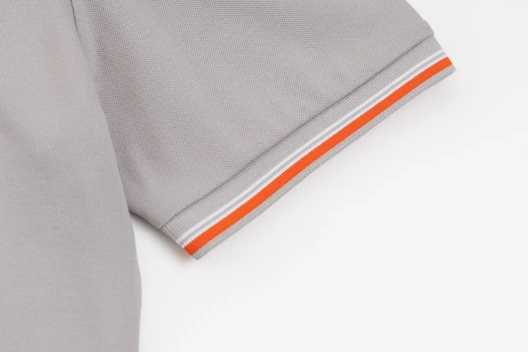 2025New Arrival HERMES/ T ， ，Classic ， Breathable Polo ！ ， polo ，Classic ， Versatile ， ， ！， ， Breathable， ， ， ， ， Premium ！ ：Gray Size:M-3XL